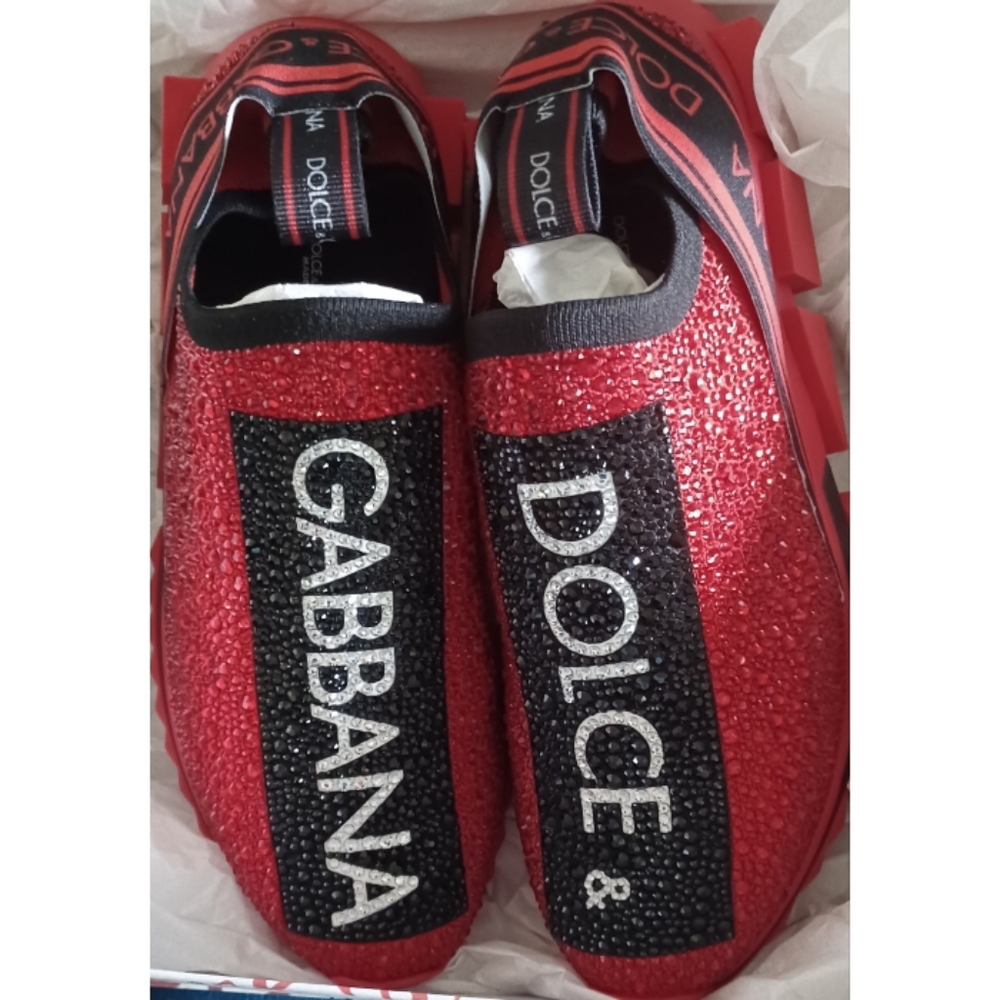Dolce and Gabbana Bling Sneakers - Picture 3 of 12